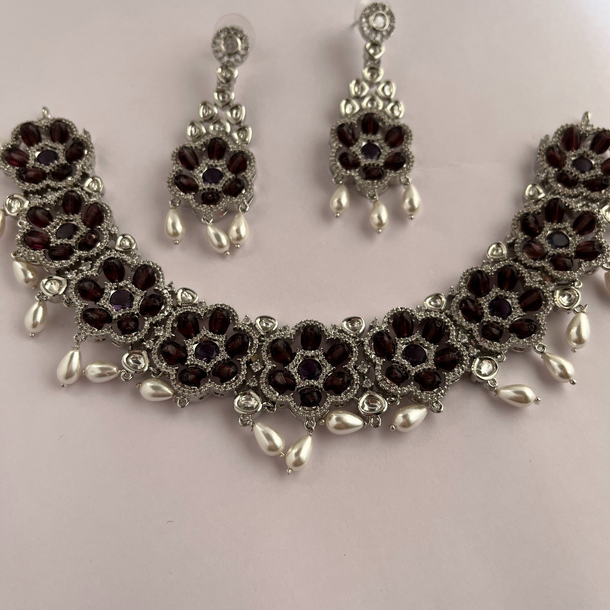 Kundan Necklace Set 1012 - Jewelit