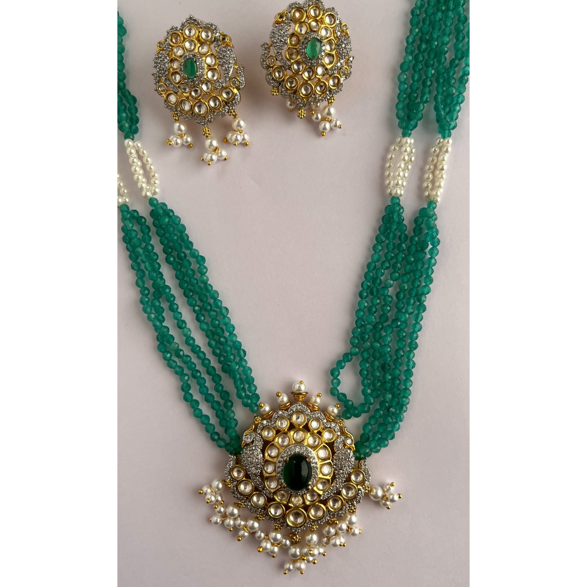 Kundan Necklace Set 1009 - Jewelit