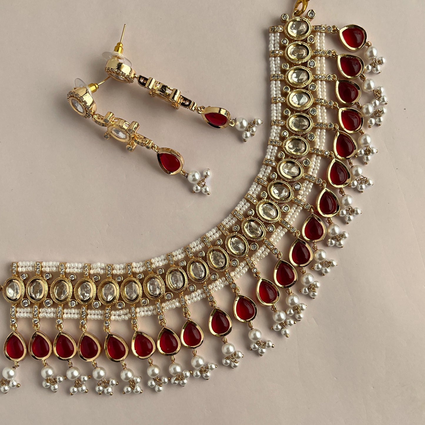 Kundan Necklace Set 1029 - Jewelit