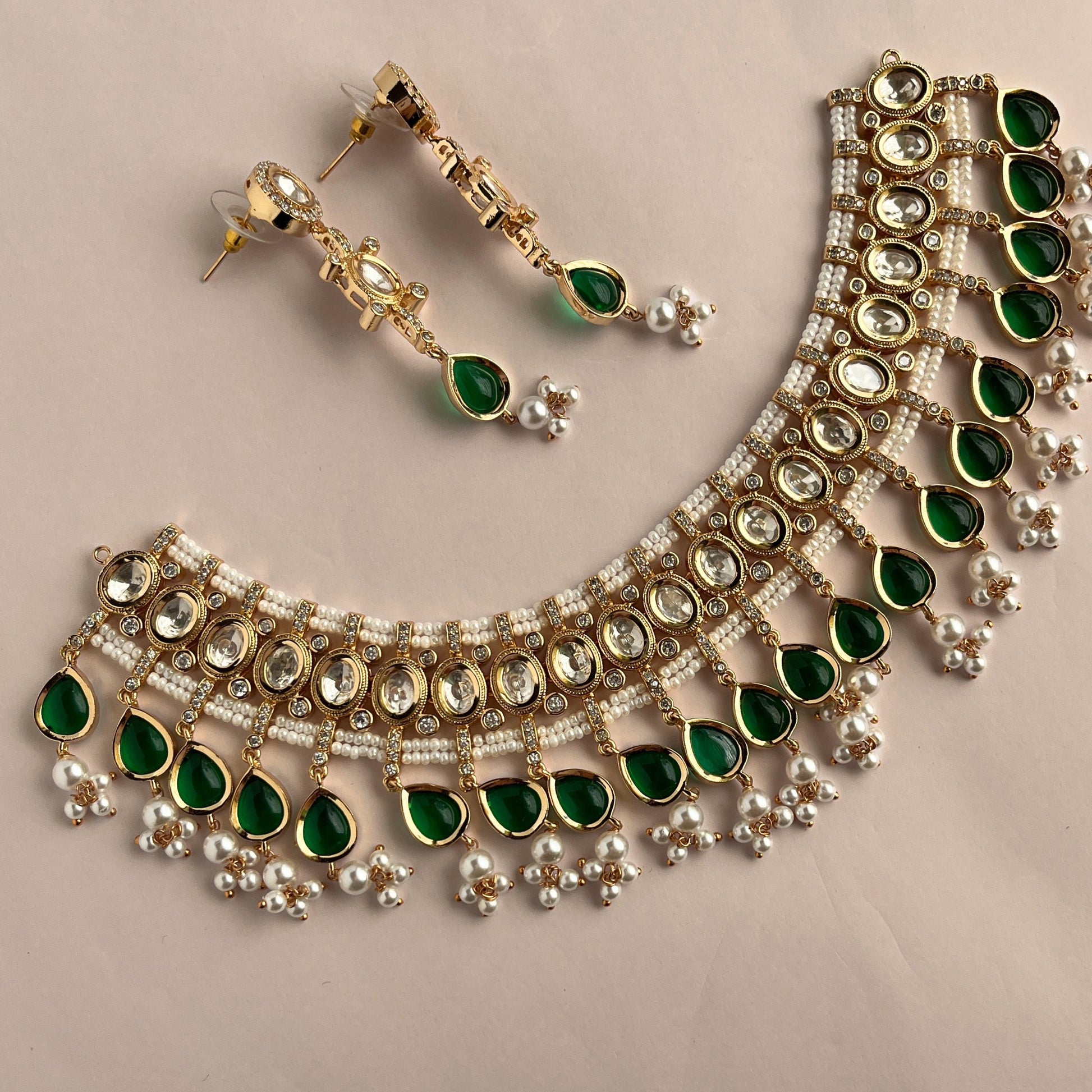 Kundan Necklace Set 1029 - Jewelit