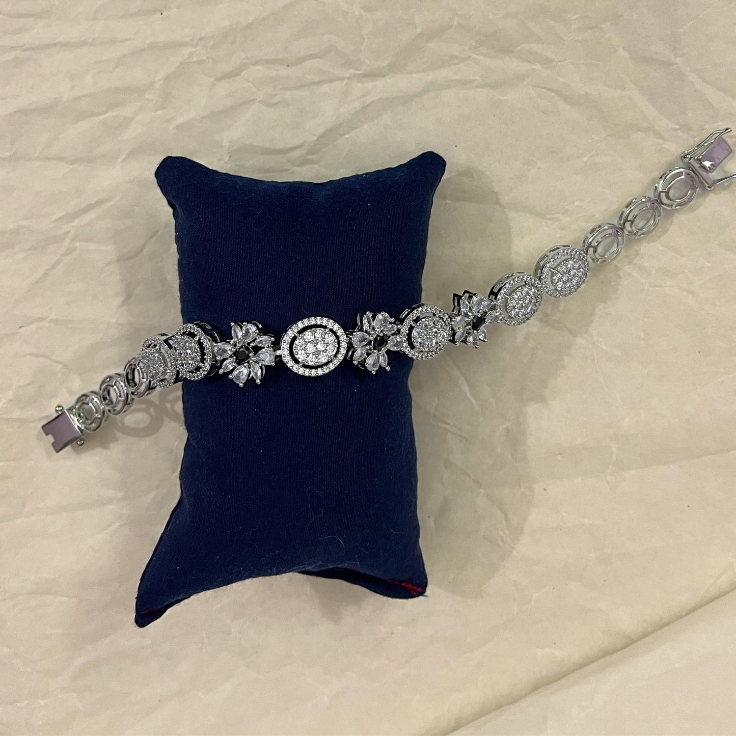 American Diamond Bracelet-10021 - Jewelit