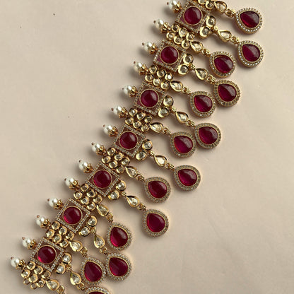 Kundan Necklace Set 1030