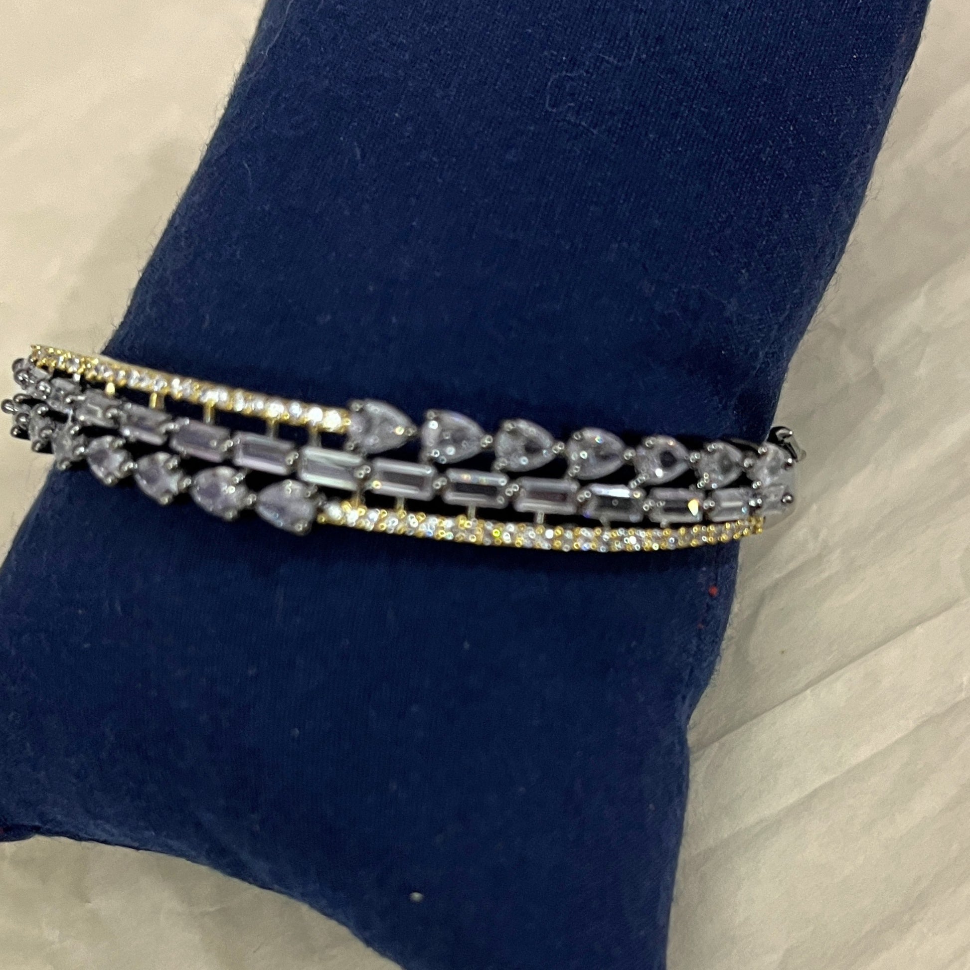 American Diamond Bracelet-10011 - Jewelit