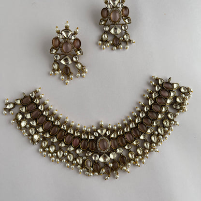 Kundan Necklace Set 1010 - Jewelit