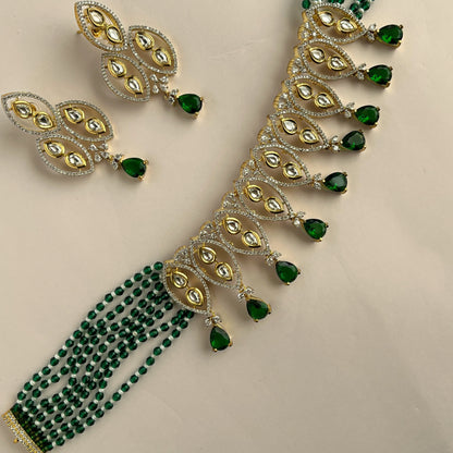 Kundan Necklace Set 1028 - Jewelit