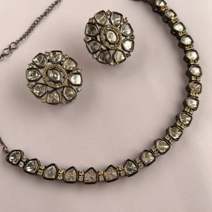 Kundan Necklace Set 1011 - Jewelit