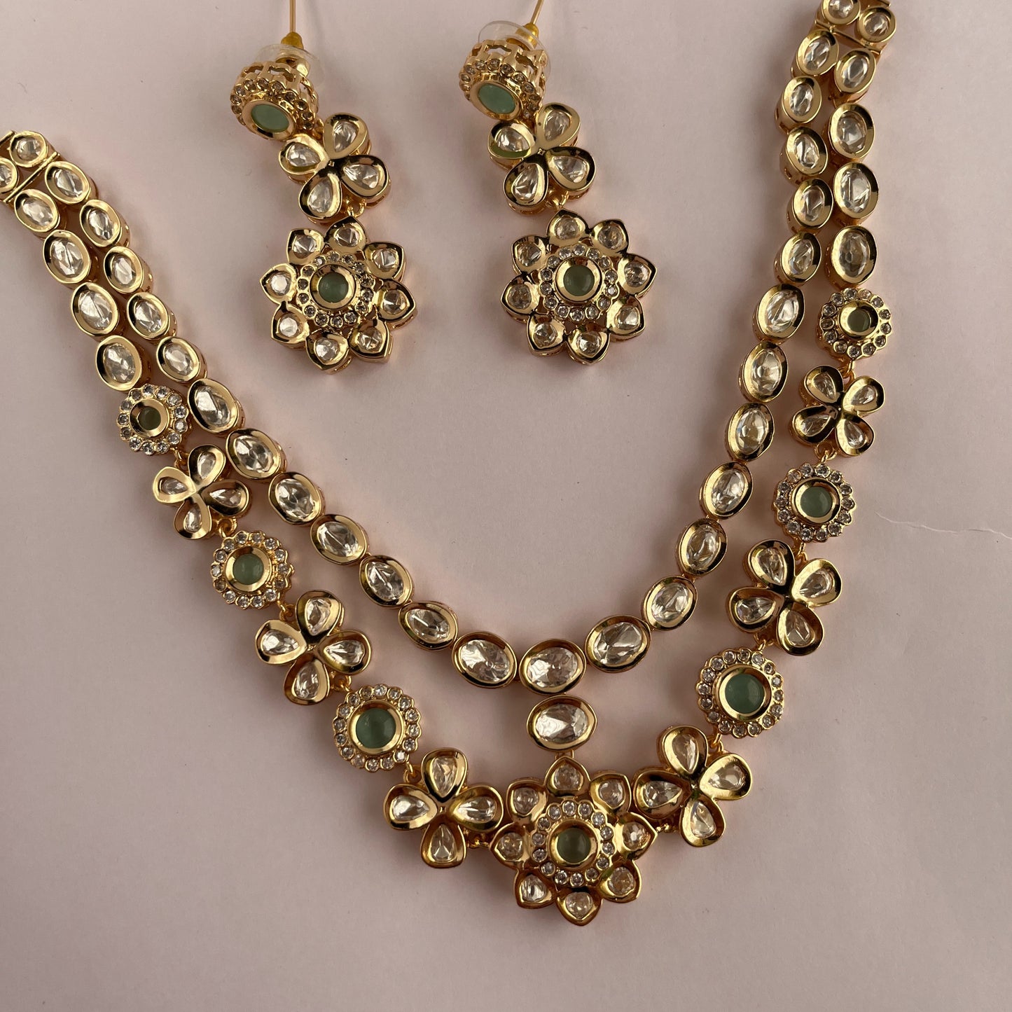 Kundan Necklace Set 1003 - Jewelit