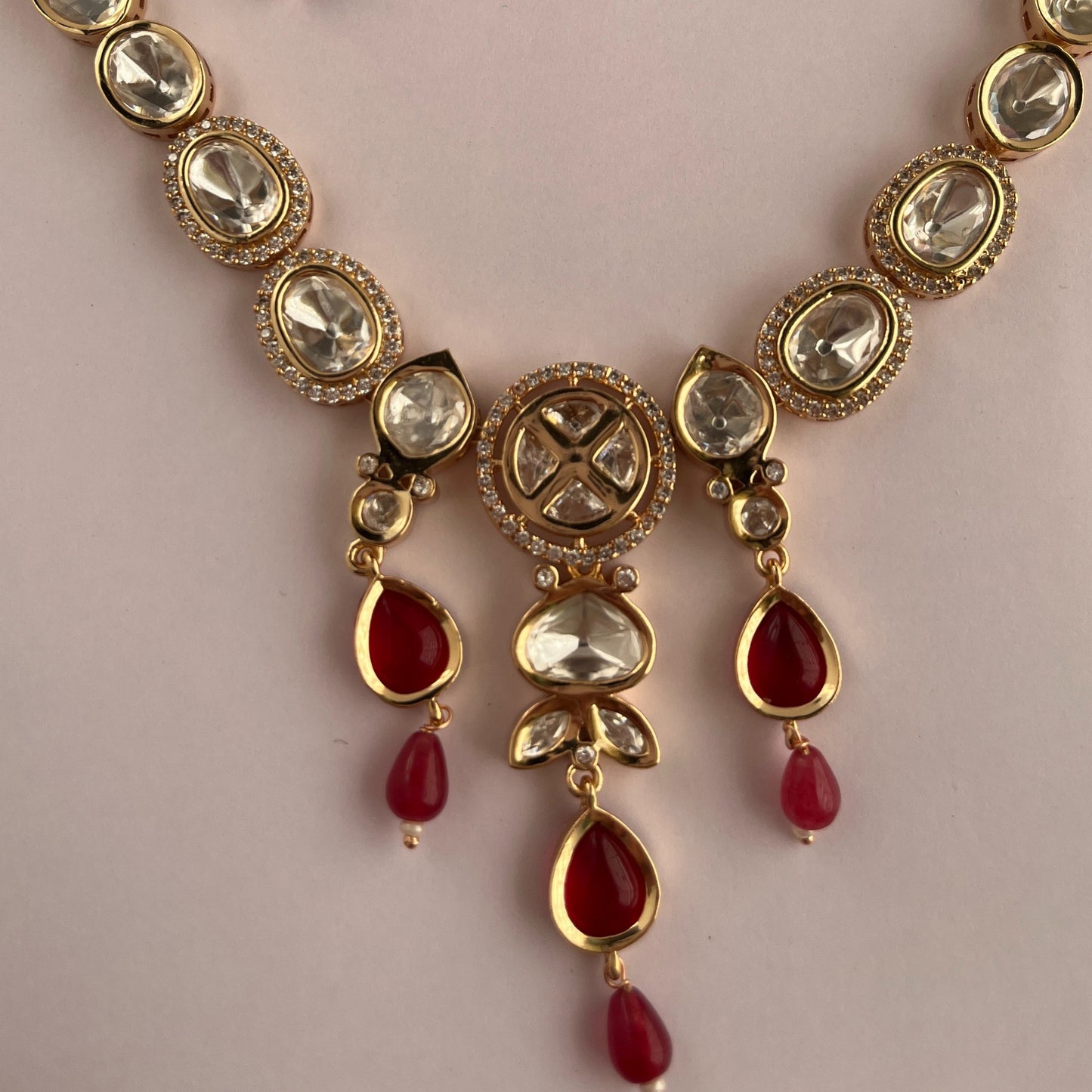 Kundan Necklace Set 1002 - Jewelit