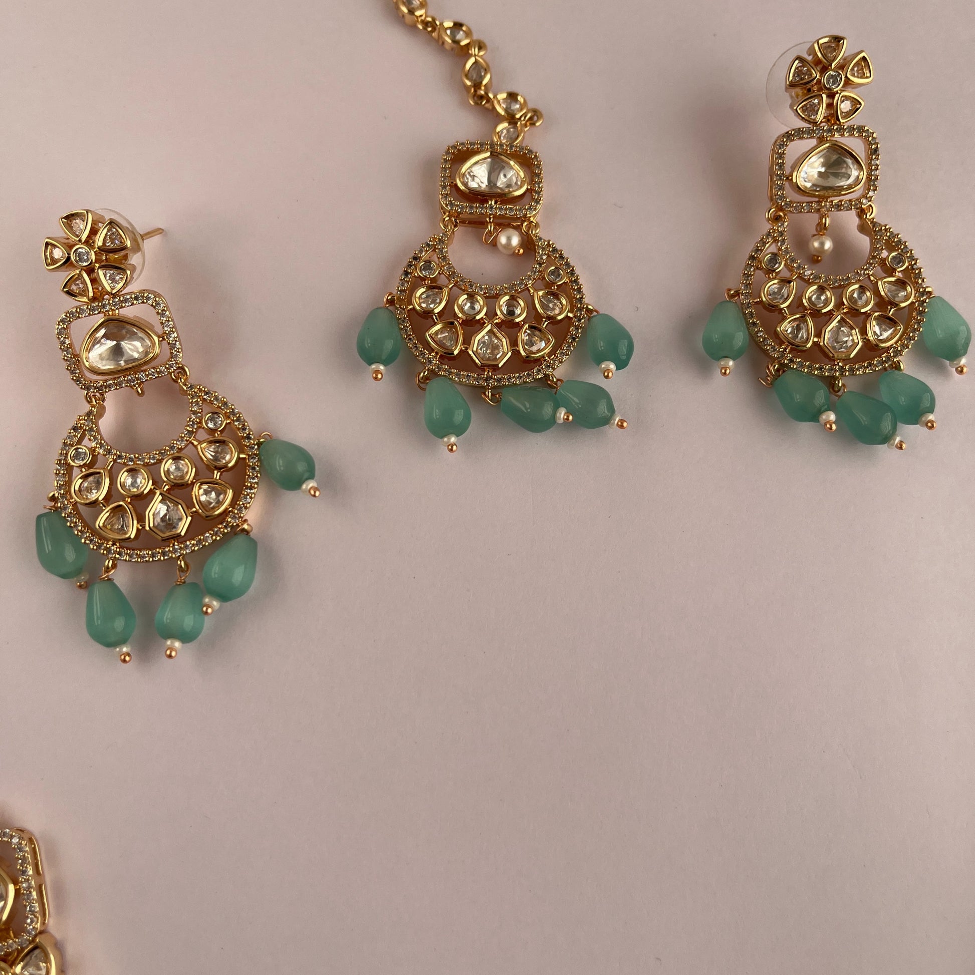 Kundan Necklace Set 1001 - Jewelit