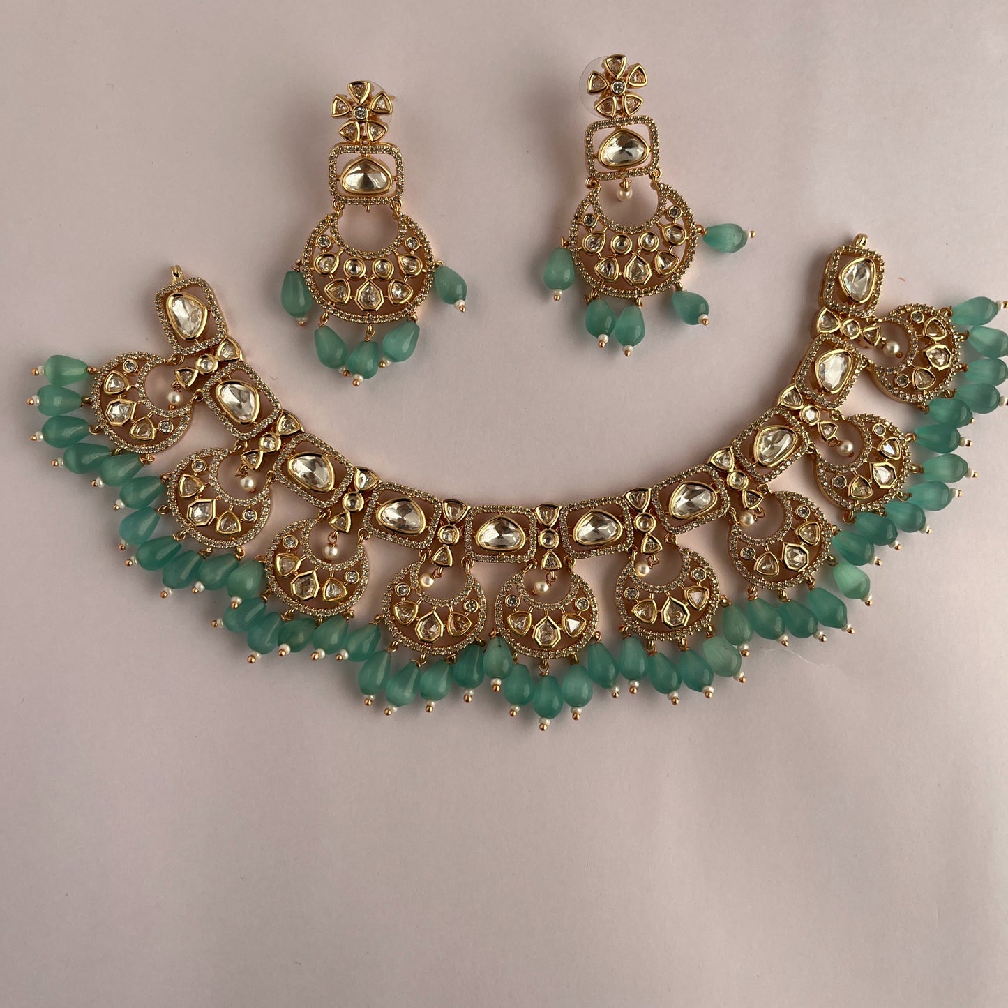 Kundan Necklace Set 1001 - Jewelit