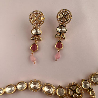 Kundan Necklace Set 1002 - Jewelit