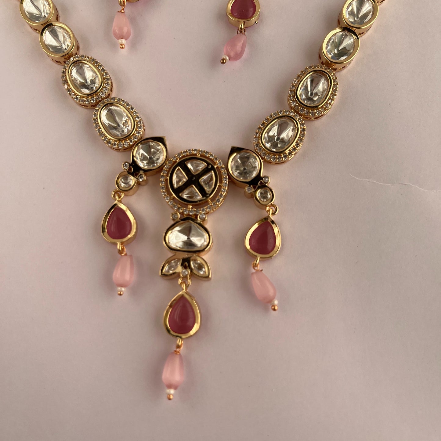 Kundan Necklace Set 1002 - Jewelit