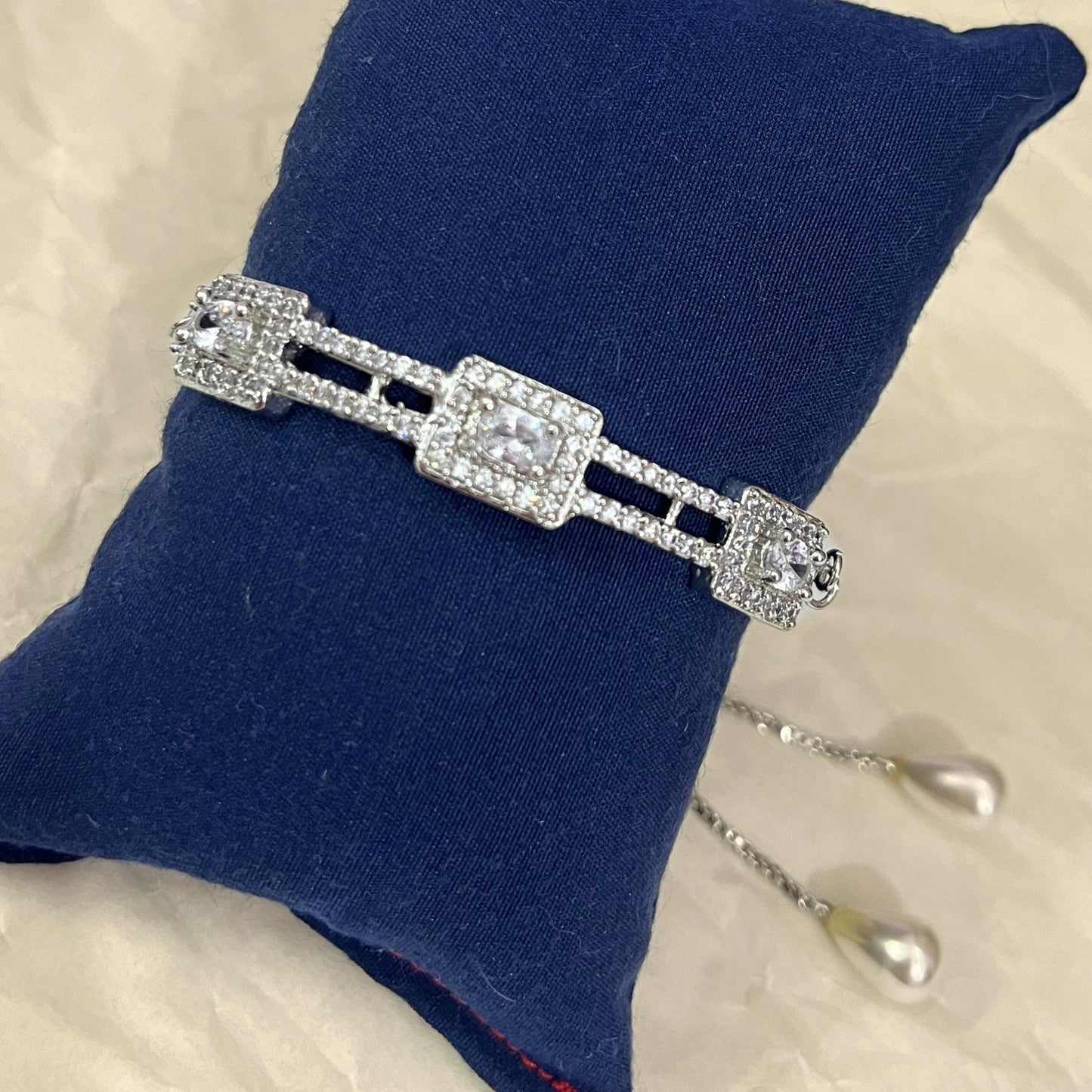 American Diamond Bracelet-10036 - Jewelit