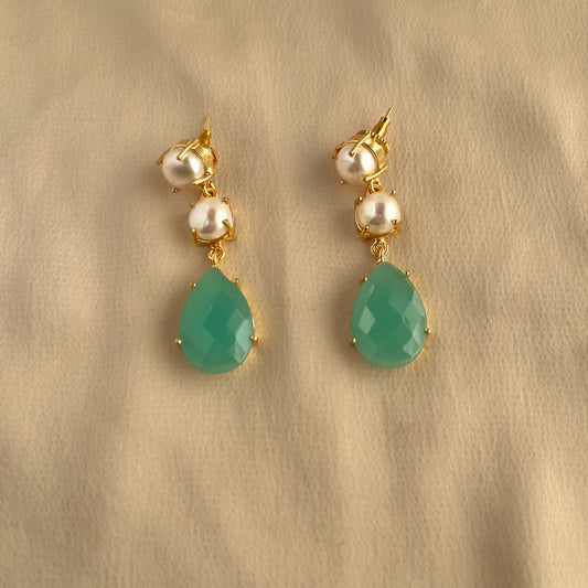 Tear Drop Earrings-10001