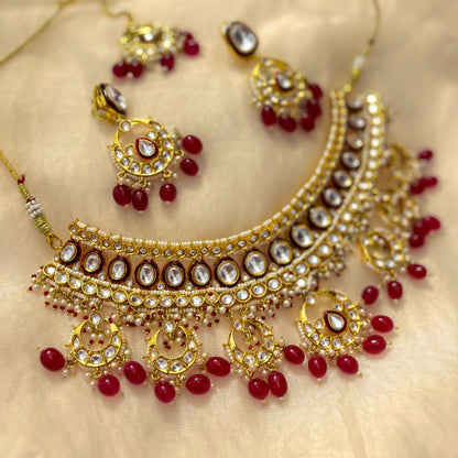 Kundan Necklace Set 1053